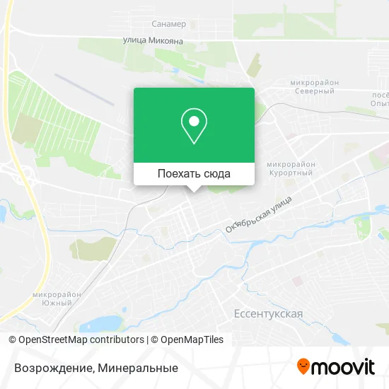 Карта Возрождение