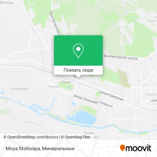 Карта Moya Stolovaya