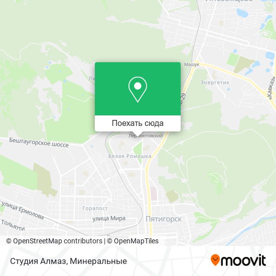 Карта Студия Алмаз