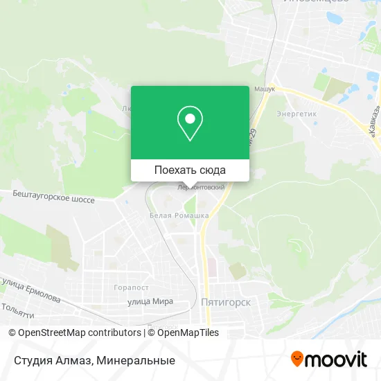 Карта Студия Алмаз