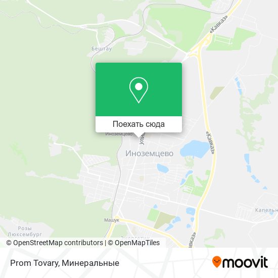 Карта Prom Tovary