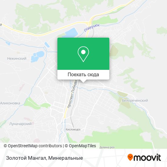 Карта Золотой Mангал