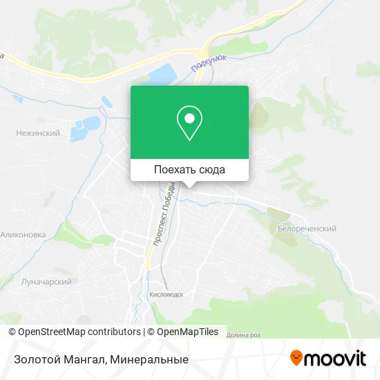 Карта Золотой Mангал