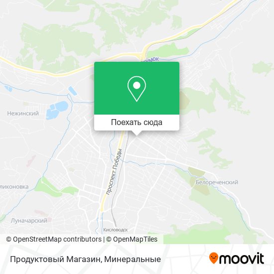 Карта Продуктовый Магазин