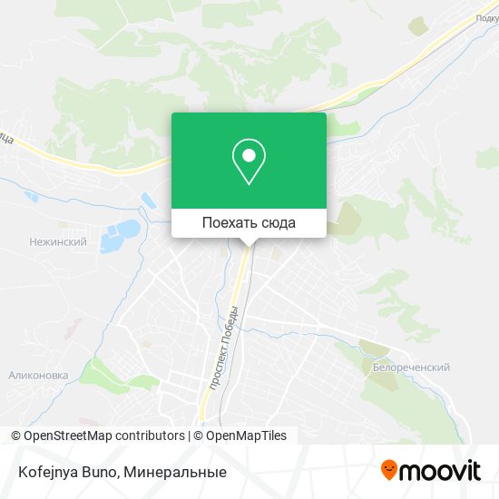 Карта Kofejnya Buno