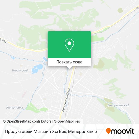 Карта Продуктовый Магазин Xxi Век