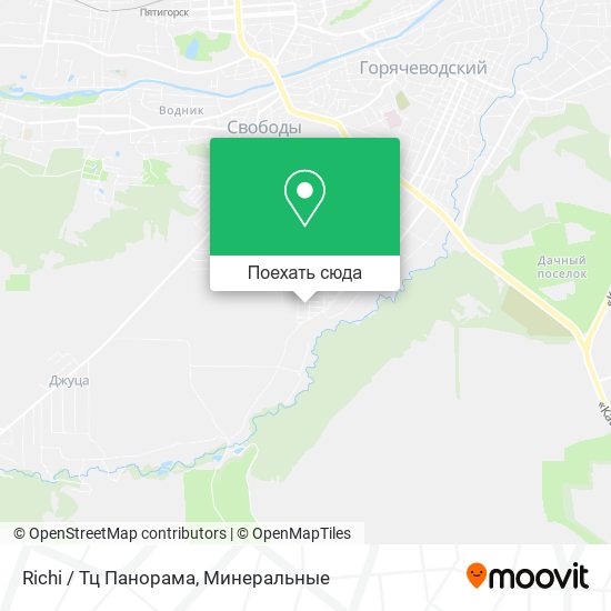 Карта Richi / Тц Панорама