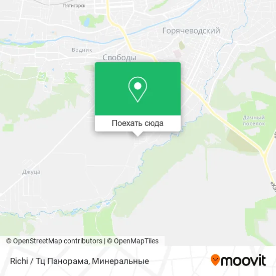 Карта Richi / Тц Панорама