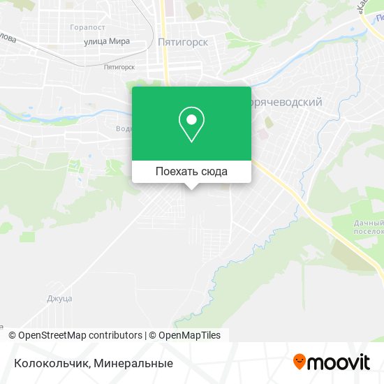 Карта Колокольчик