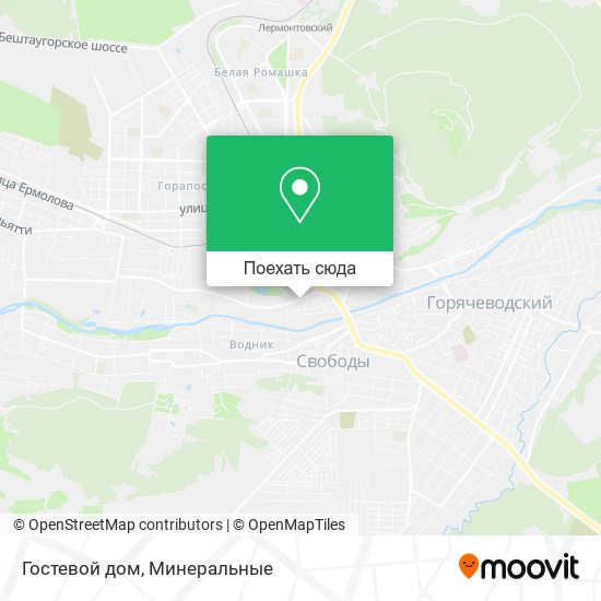 Карта Гостевой дом