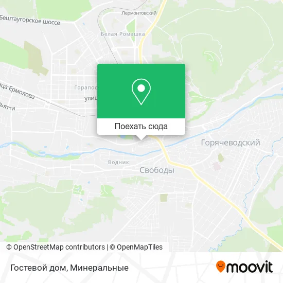 Карта Гостевой дом