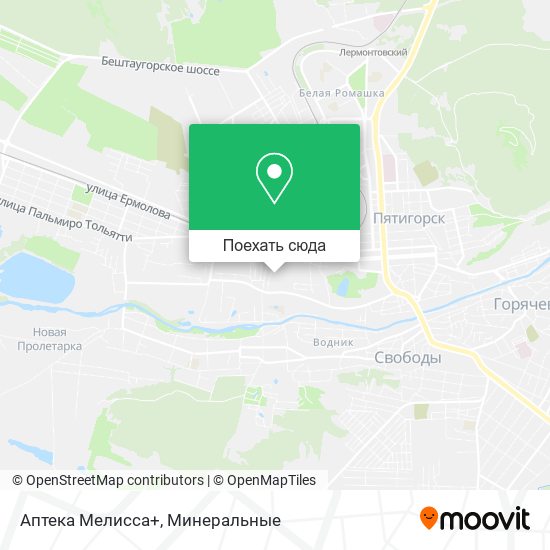 Карта Аптека Мелисса+