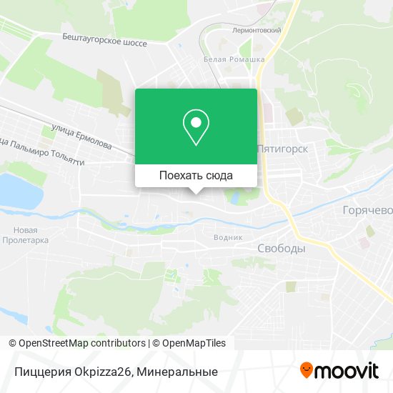 Карта Пиццерия Okpizza26