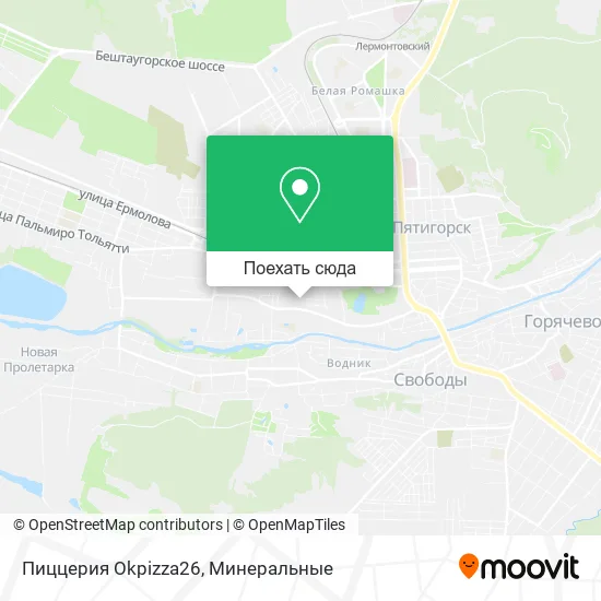 Карта Пиццерия Okpizza26