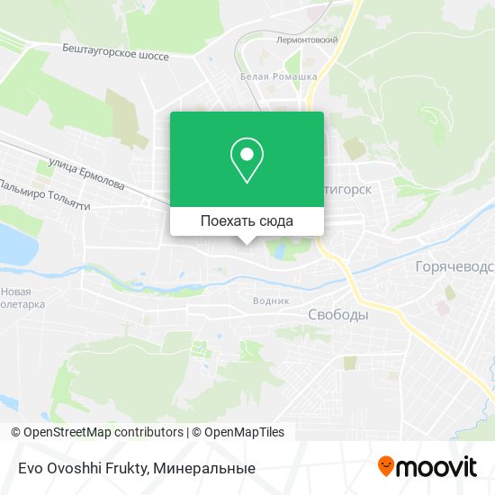 Карта Evo Ovoshhi Frukty