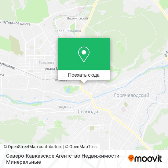 Карта Северо-Кавказское Агентство Недвижимости