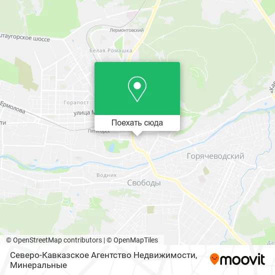 Карта Северо-Кавказское Агентство Недвижимости