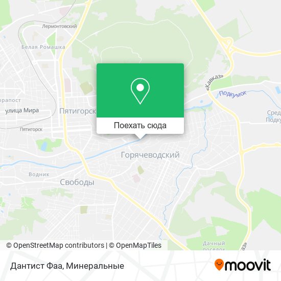 Карта Дантист Фаа