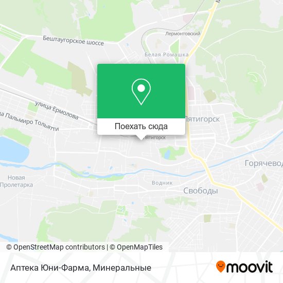 Карта Аптека Юни-Фарма