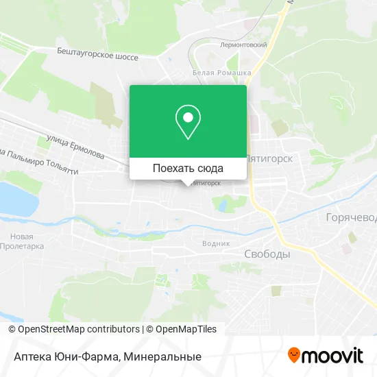 Карта Аптека Юни-Фарма