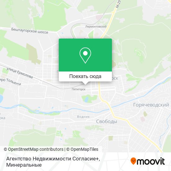 Карта Агентство Недвижимости Согласие+