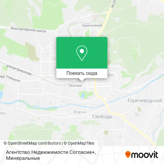 Карта Агентство Недвижимости Согласие+