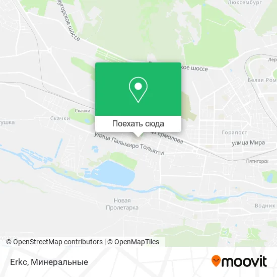 Карта Erkc