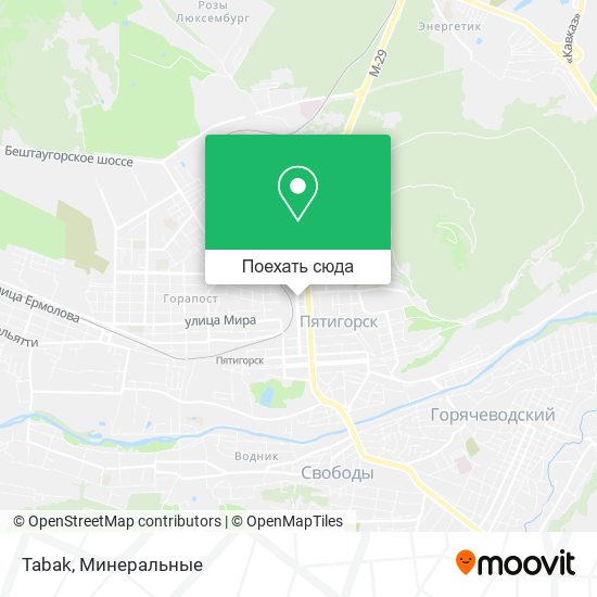 Карта Tabak