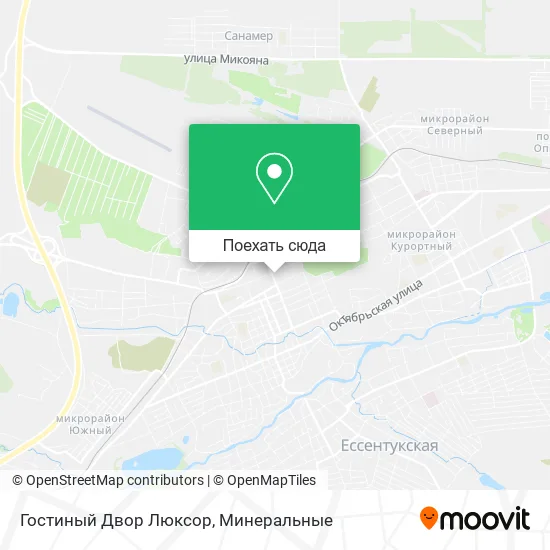 Карта Гостиный Двор Люксор