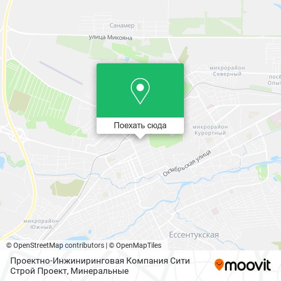 Карта Проектно-Инжиниринговая Компания Сити Строй Проект