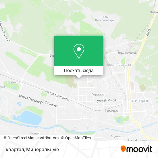 Карта квартал