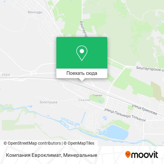 Карта Компания Евроклимат