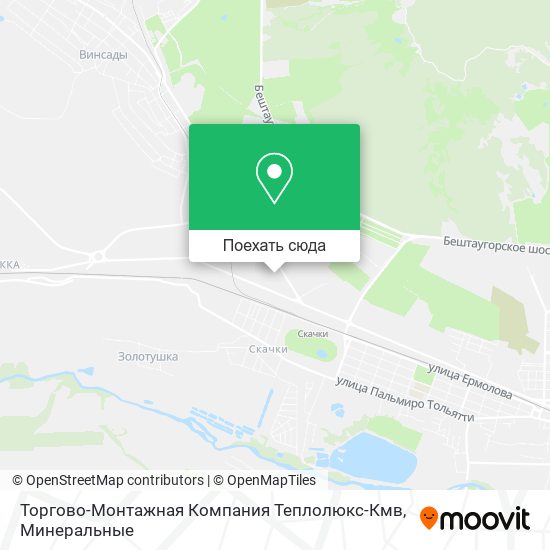 Карта Торгово-Монтажная Компания Теплолюкс-Кмв