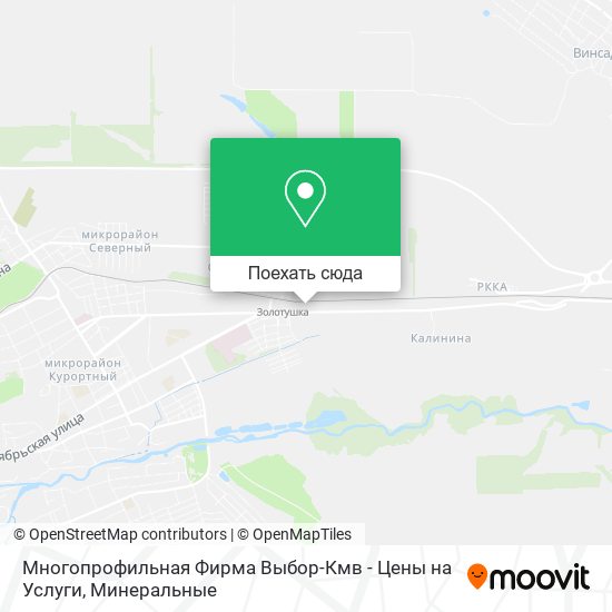 Карта Многопрофильная Фирма Выбор-Кмв - Цены на Услуги