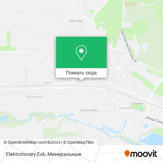 Карта Elektrotovary Esk