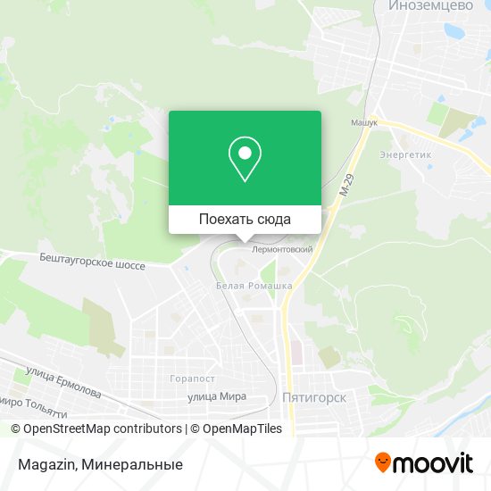 Карта Magazin
