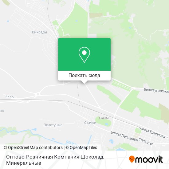Карта Оптово-Розничная Компания Шоколад