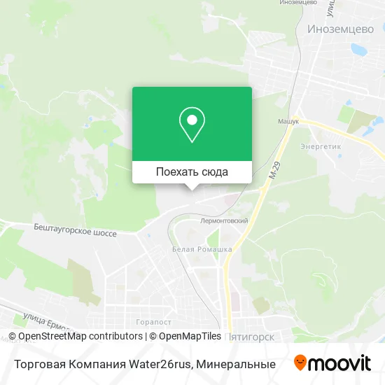 Карта Торговая Компания Water26rus