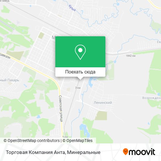 Карта Торговая Компания Анта