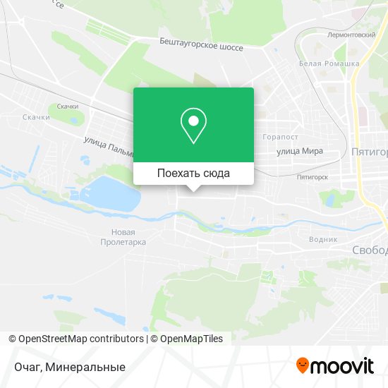 Карта Очаг
