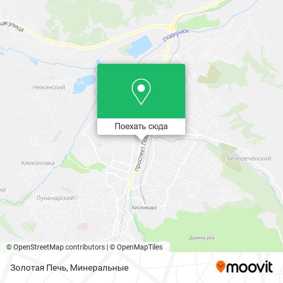 Карта Золотая Печь
