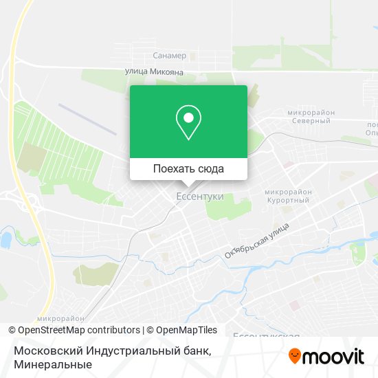 Карта Московский Индустриальный банк