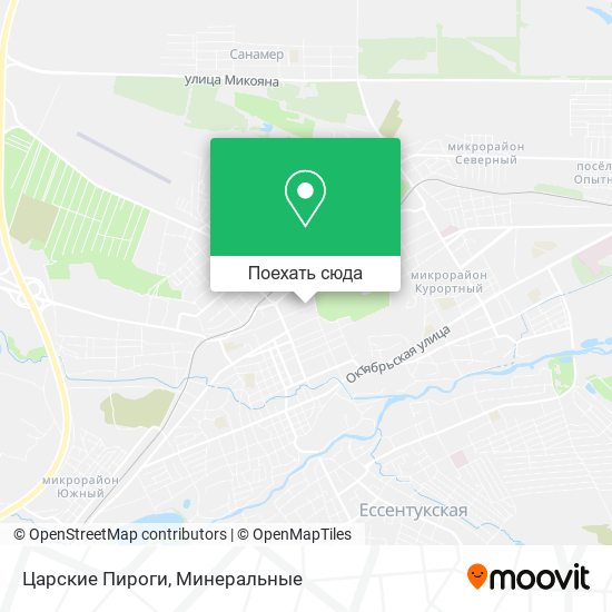 Карта Царские Пироги