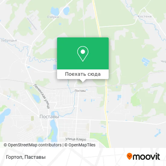 Карта Гортоп