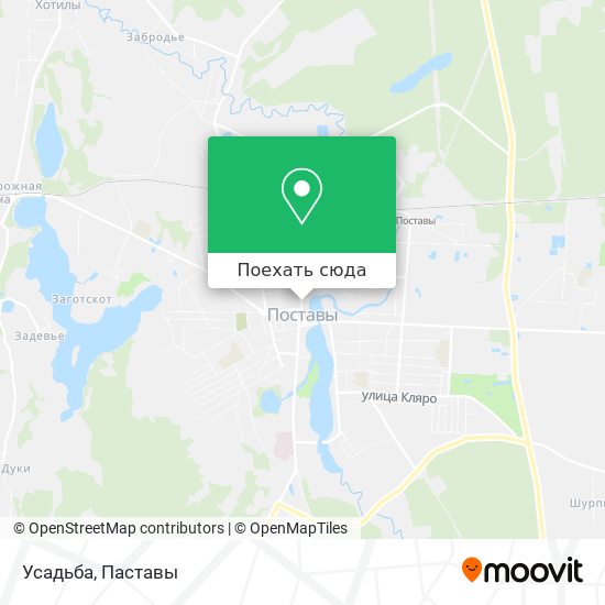 Карта Усадьба