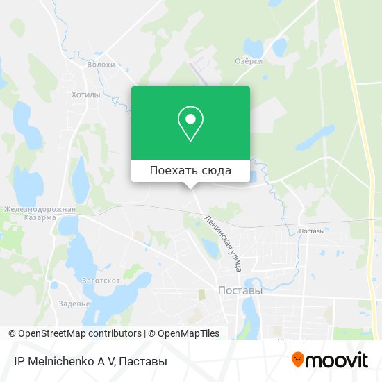 Карта IP Melnichenko A V
