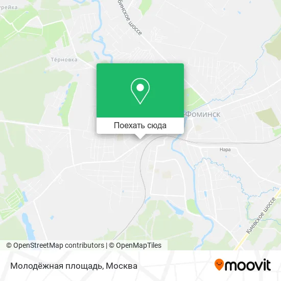 Карта Молодёжная площадь