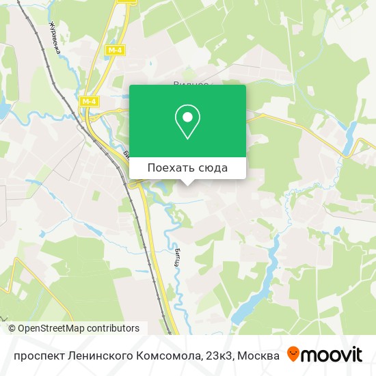 Карта проспект Ленинского Комсомола, 23к3