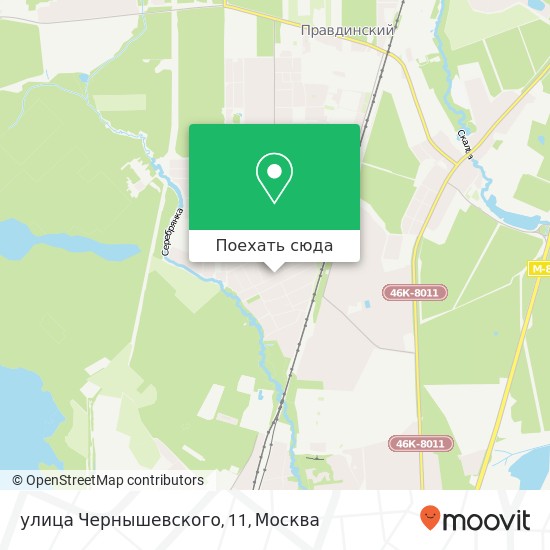 Карта улица Чернышевского, 11