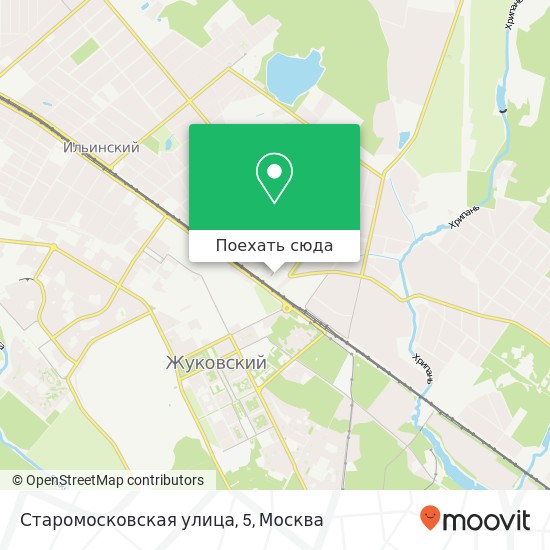 Карта Старомосковская улица, 5